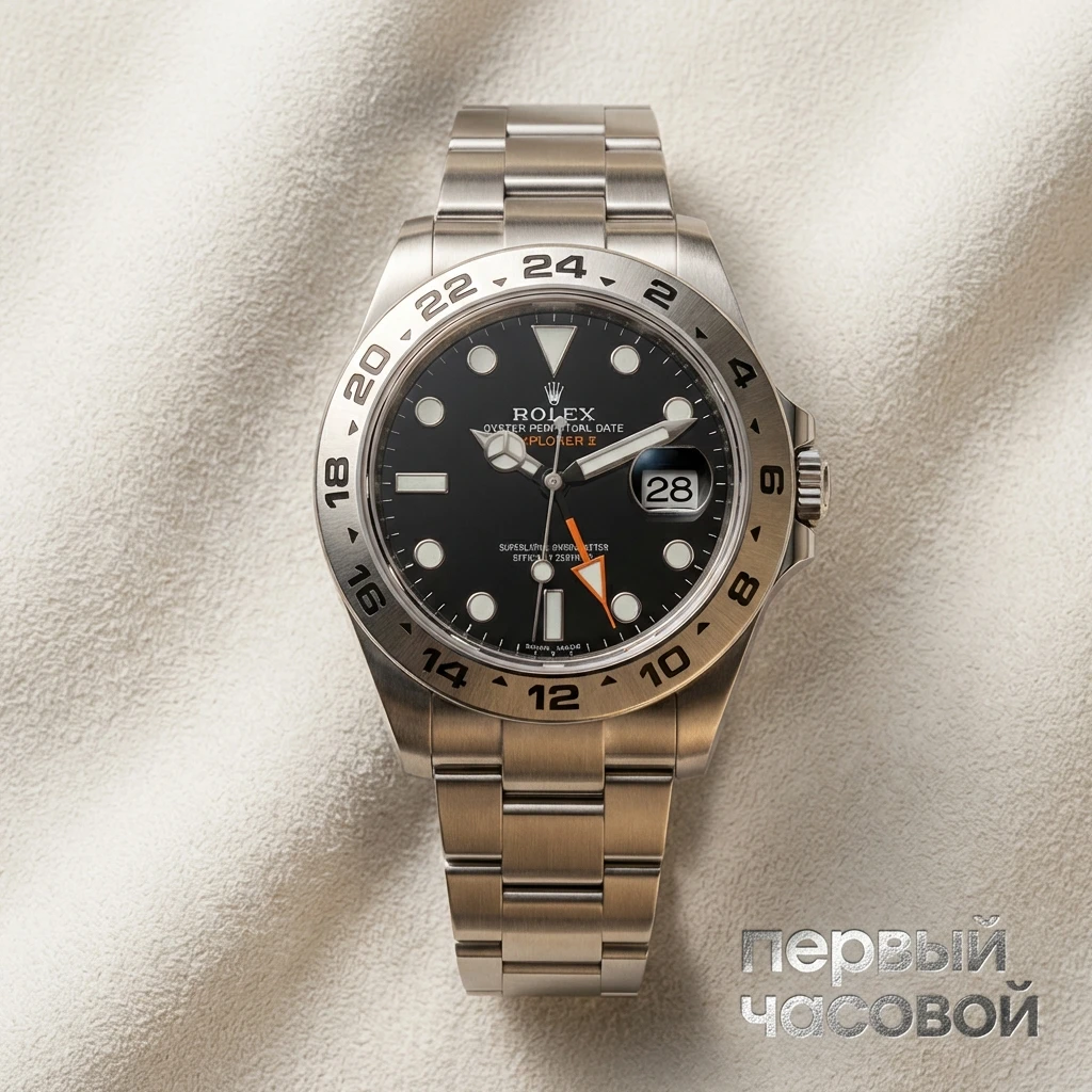 Купить элитные часы Rolex Oyster Perpetual Explorer II Black Dial 2020 216570 : в наличии в Москве!