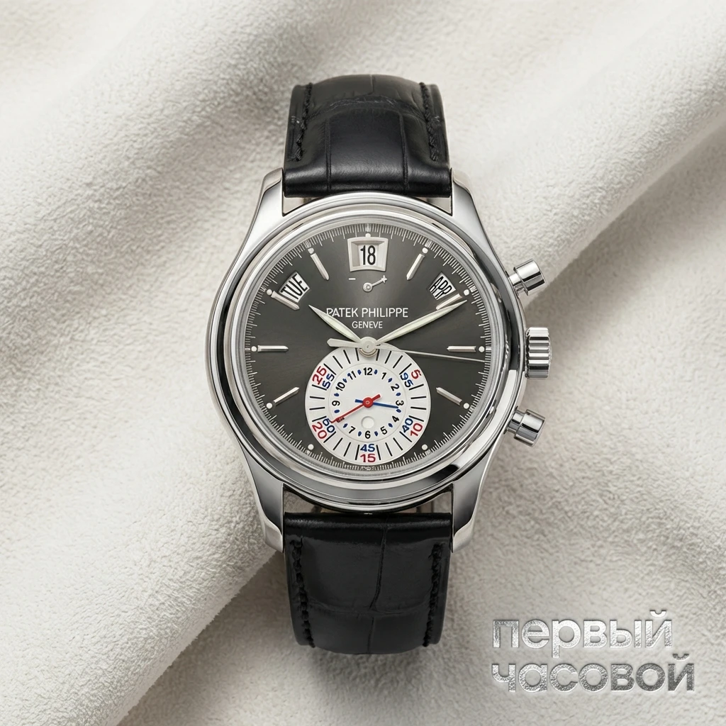 Купить элитные часы Patek Philippe Annual Calendar Chronograph Platinum 5960P-001: в наличии в Москве!