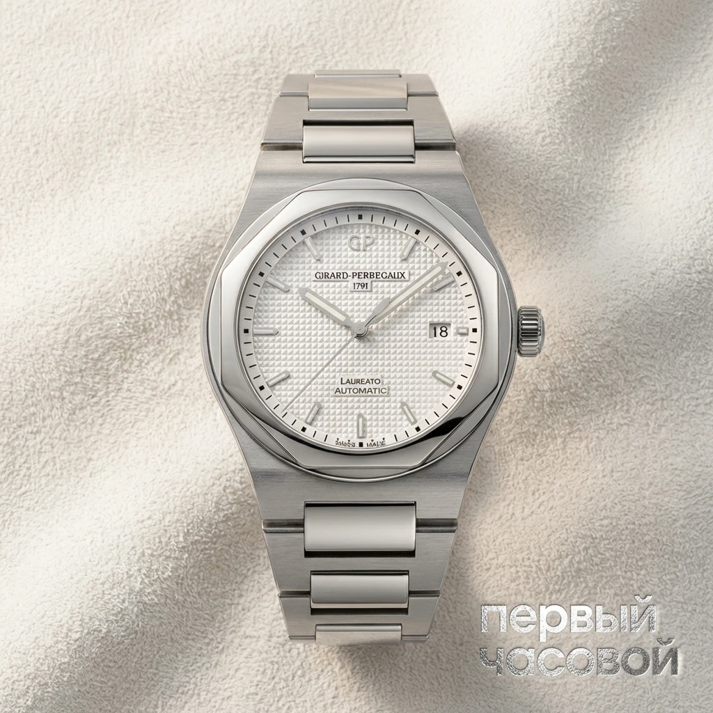 Купить элитные часы Girard-Perregaux Laureato Heritage 41 Mm Limited Edition 225 81000-11-131-11A: в наличии в Москве!