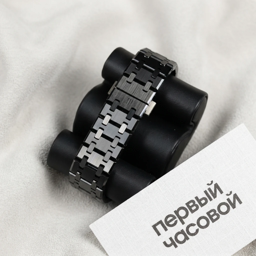 Купить элитные часы Audemars Piguet Royal Oak Chronograph 41 Mm Black Ceramic 26240CE.OO.1225CE.02: в наличии в Москве!