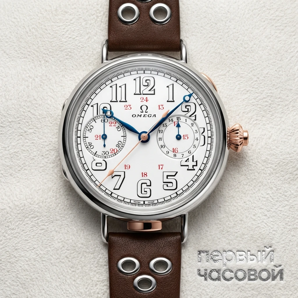 Купить элитные часы Omega Specialities First Wrist Chronograph 516.52.48.30.04.001: в наличии в Москве!