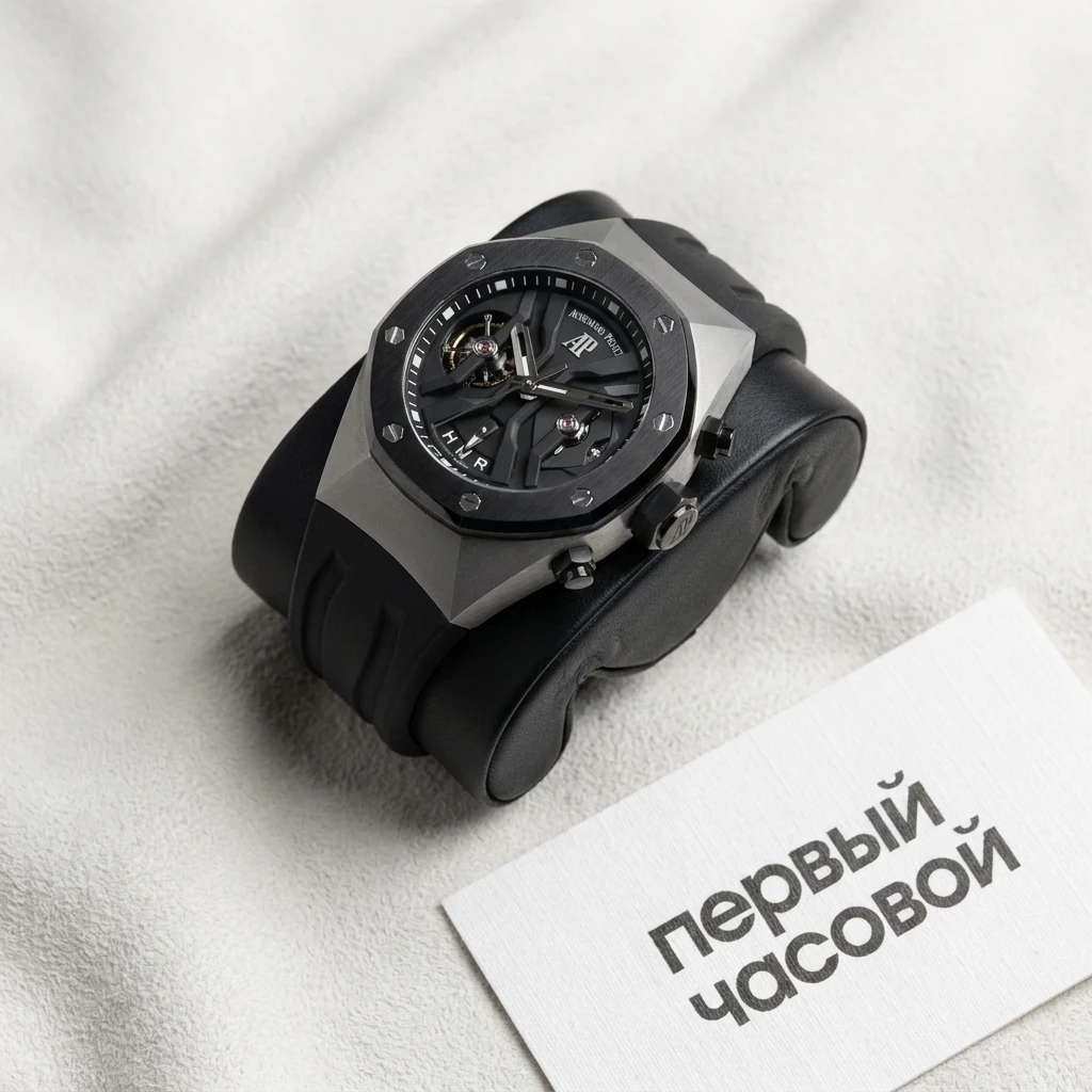 Купить элитные часы Audemars Piguet Royal Oak Concept Gmt Tourbillon 44 Mm 26560IO.OO.D002CA.01: в наличии в Москве!