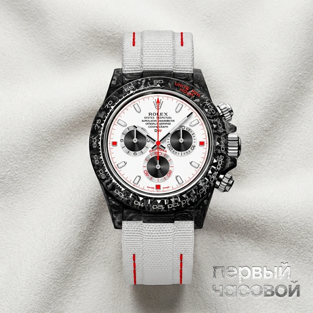 Купить элитные часы DiW Rolex Daytona 40 Mm Speedster White : в наличии в Москве!