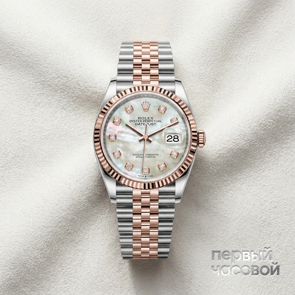 Rolex Datejust 36 mm Oyster Mother Of Pearl 126231-0021