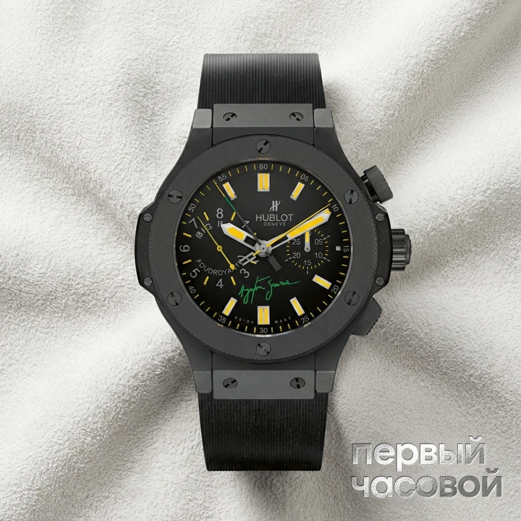 Купить элитные часы Hublot Big Bang Ayrton Senna Foudroyante 315.CI.1129.RX.AES09: в наличии в Москве!