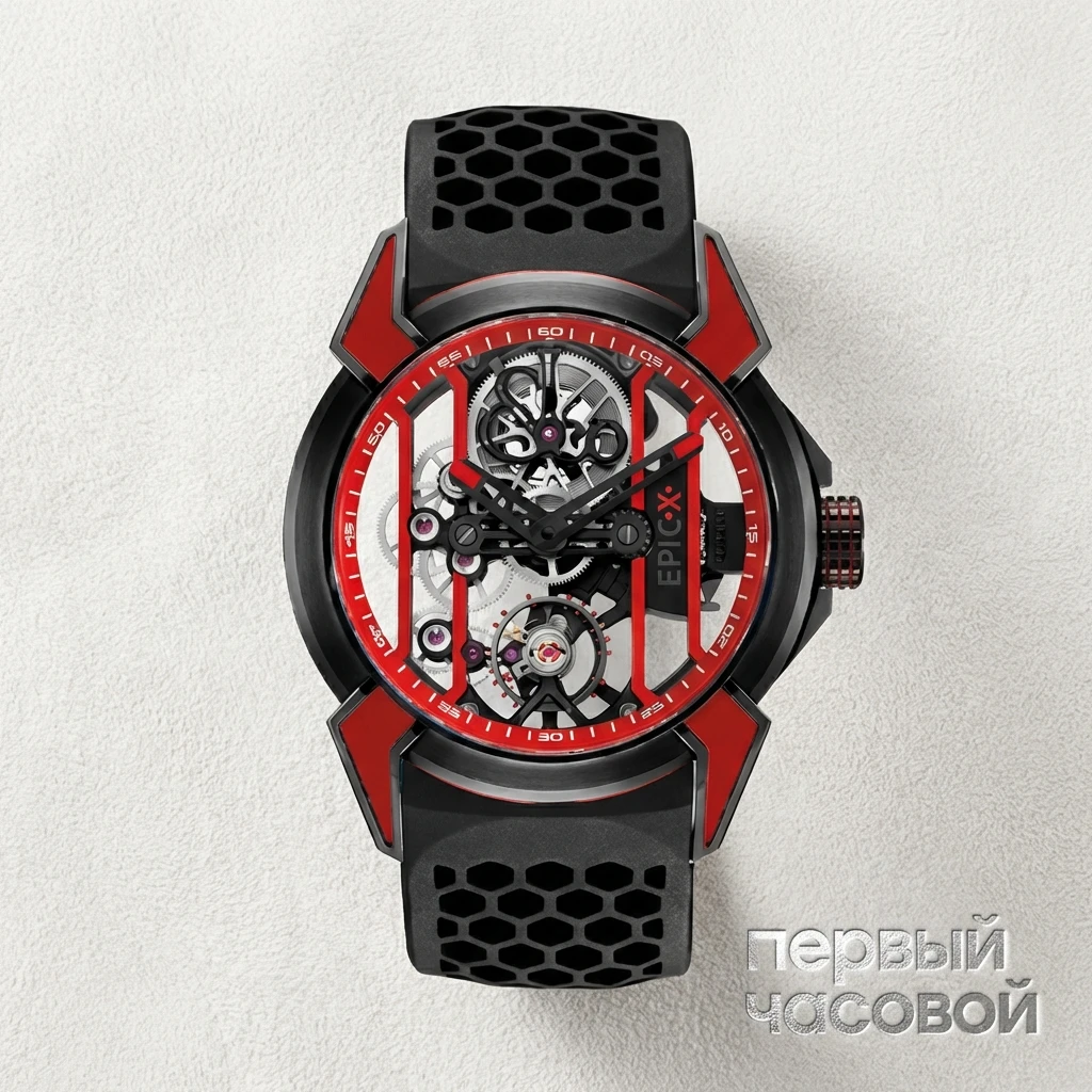 Купить элитные часы Jacob &amp; Co Epic X Racing Red EX100.21.RR.RW.A: в наличии в Москве!