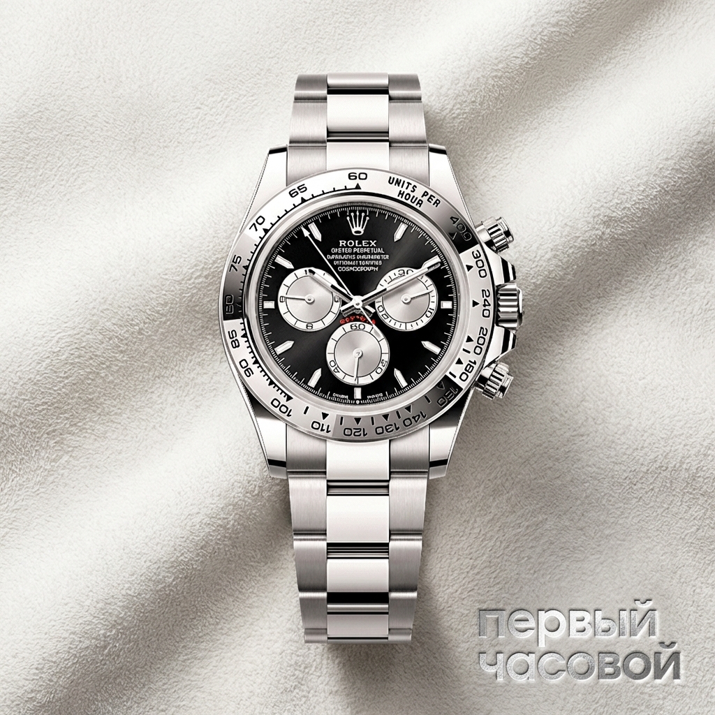 Rolex Cosmograph Daytona White Gold Black Dial