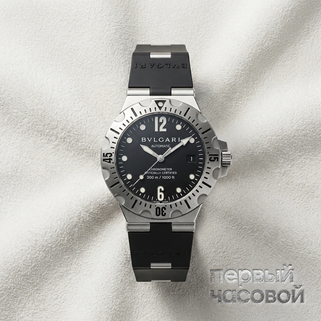 Купить элитные часы Bvlgari Diagono Professional Acqua SD 38 S: в наличии в Москве!