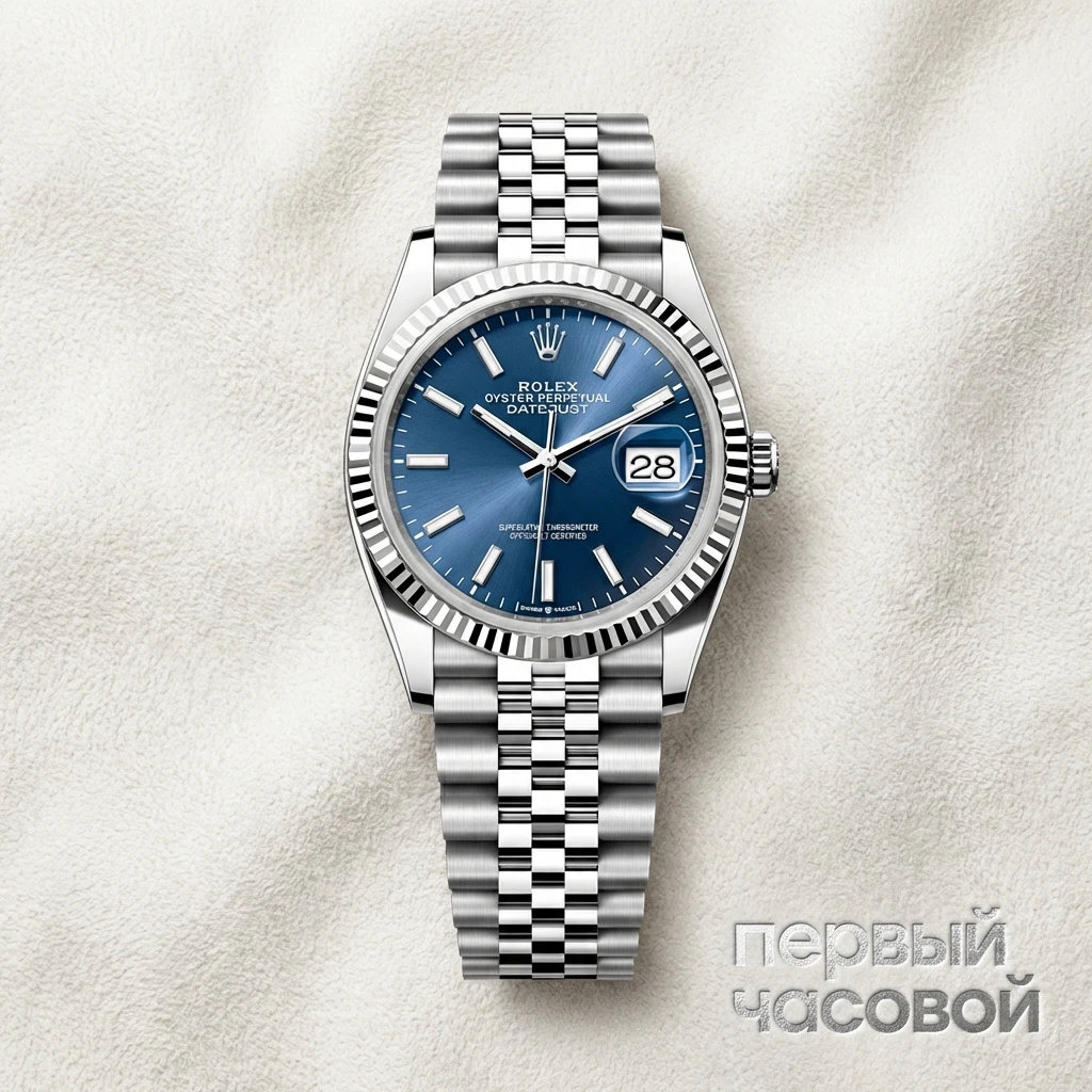 Rolex Datejust 36Mm Blue Dial 126234