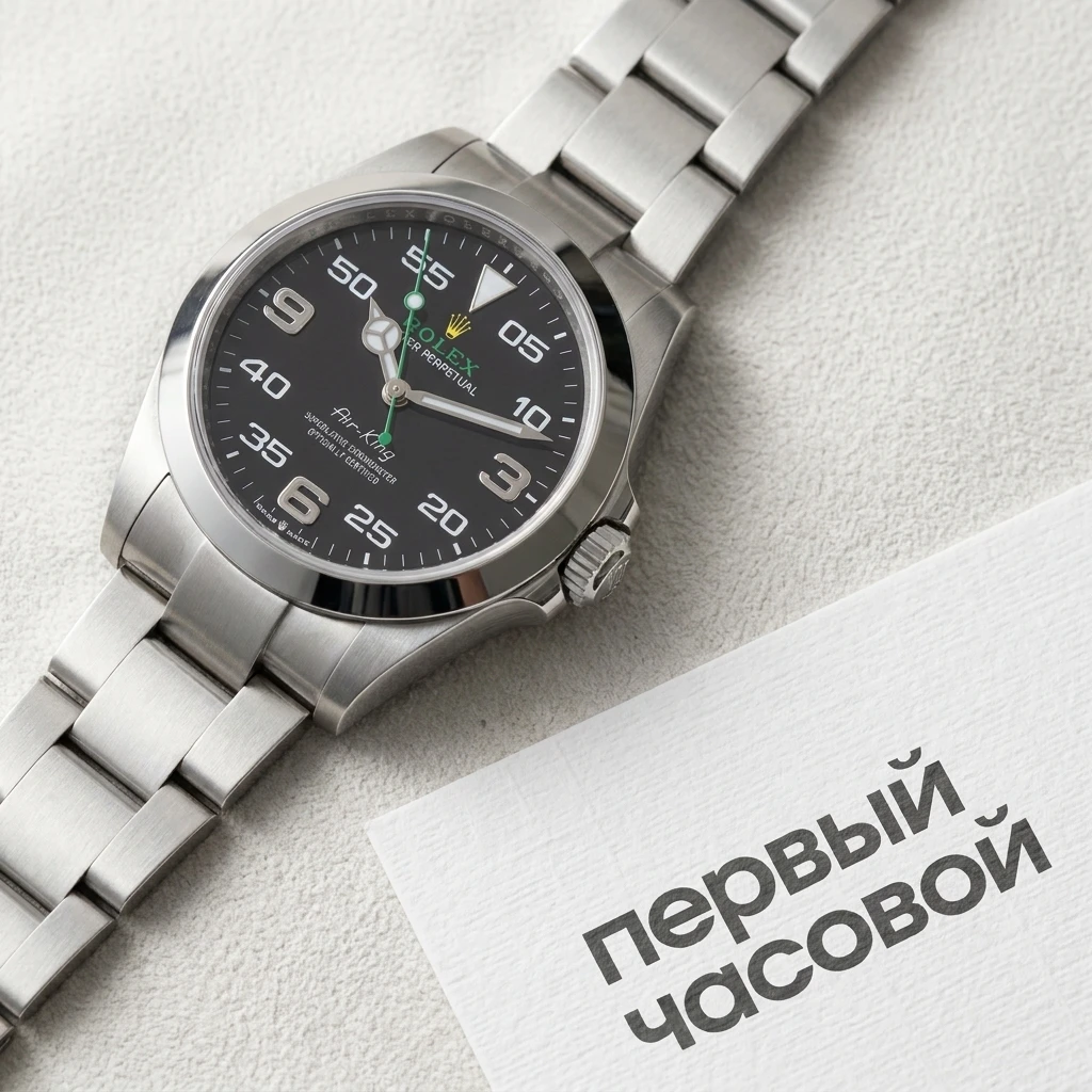 Купить элитные часы Rolex Oyster Perpetual Air King  126900: в наличии в Москве!