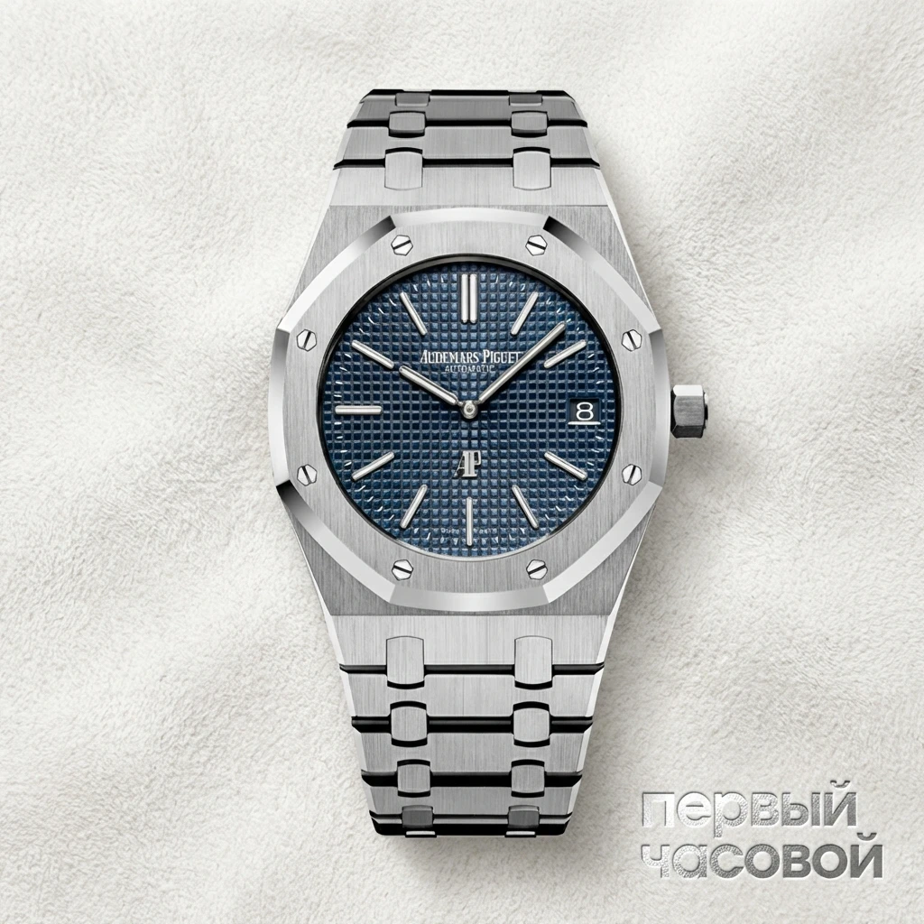 Купить элитные часы Audemars Piguet Royal Oak Jumbo 39 mm Blue 2016 15202ST.OO.1240ST.01: в наличии в Москве!