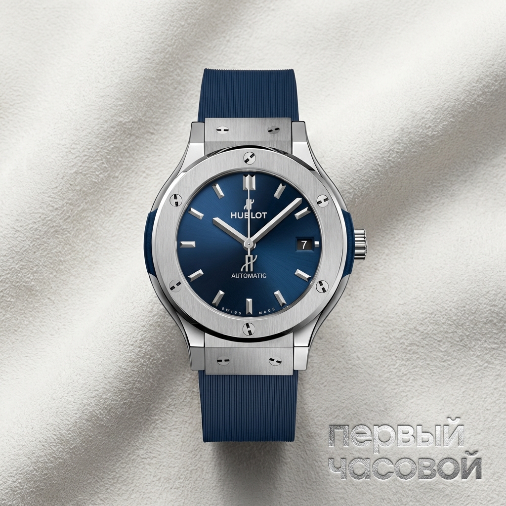 Hublot Classic Fusion Titanium Blue 38 mm