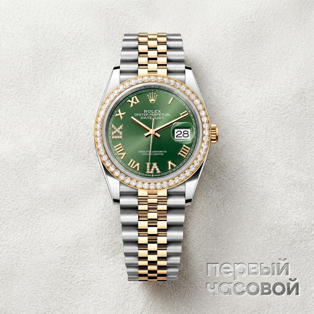 Rolex Datejust 36Mm Oystersteel Yellow Gold And Diamonds 126283RBR