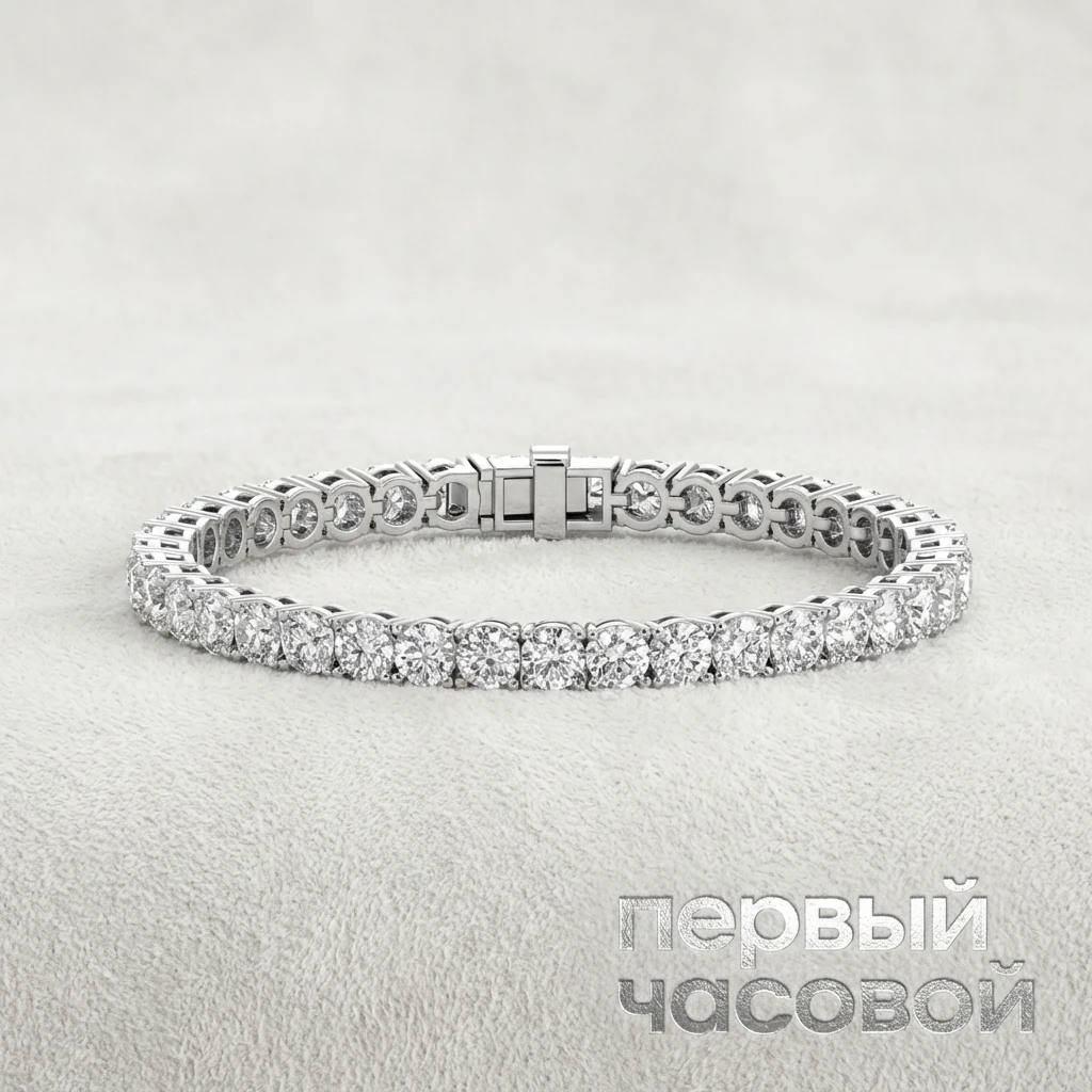 Купить украшение Studio jewelry Браслет с бриллиантами 22,4 ct. G-H/VS (3 Excellent) : в наличии в Москве!
