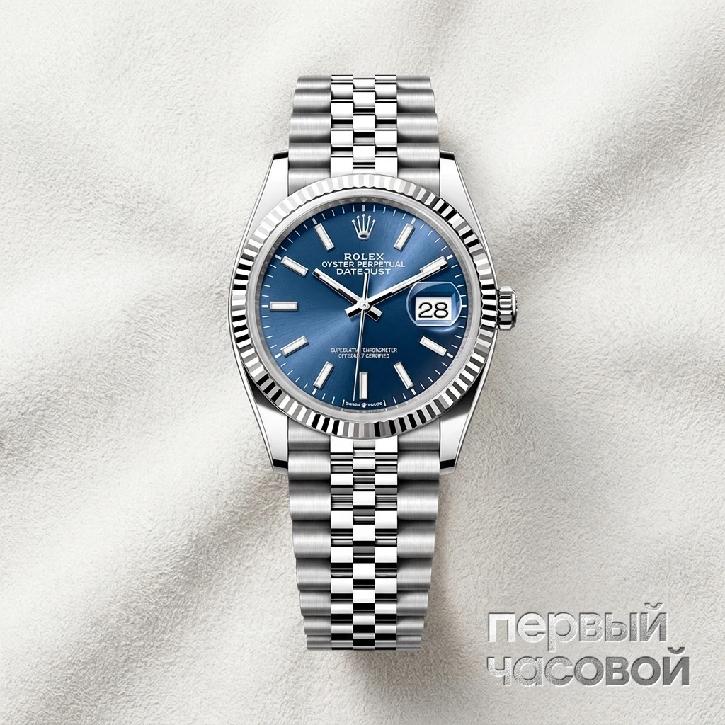 Купить элитные часы Rolex Datejust 36Mm Blue Dial 126234: в наличии в Москве!