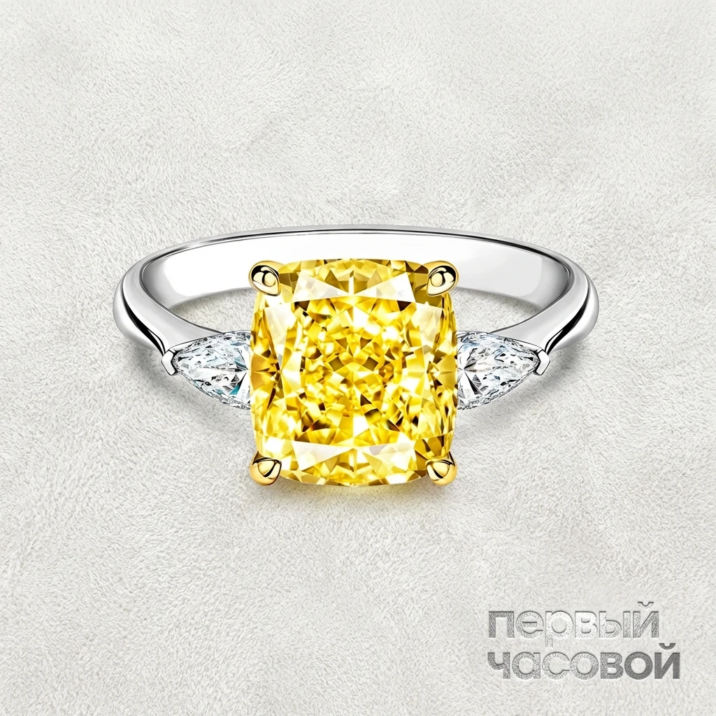 Купить украшение Studio jewelry Кольцо С Бриллиантом 5,02 Ct. Fly/Vs2 : в наличии в Москве!