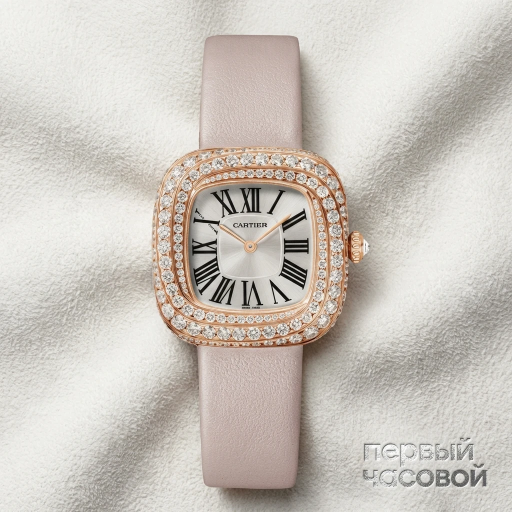 Купить элитные часы Cartier Coussin De WJCS0005: в наличии в Москве!