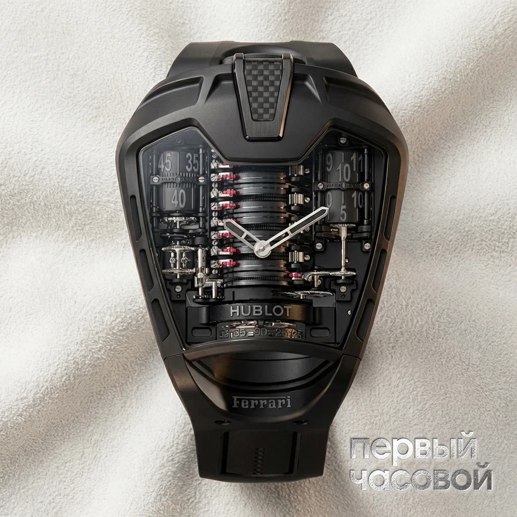 Купить элитные часы Hublot MP Collection MP-05 Laferrari All Black Limited Edition 50 905.ND.0000.RX: в наличии в Москве!