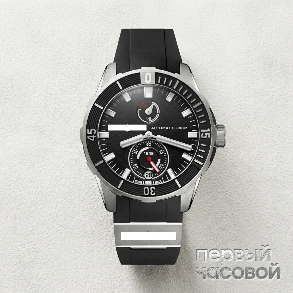 Купить элитные часы Ulysse N Diver Chronometer 1183-170-3/92: в наличии в Москве!