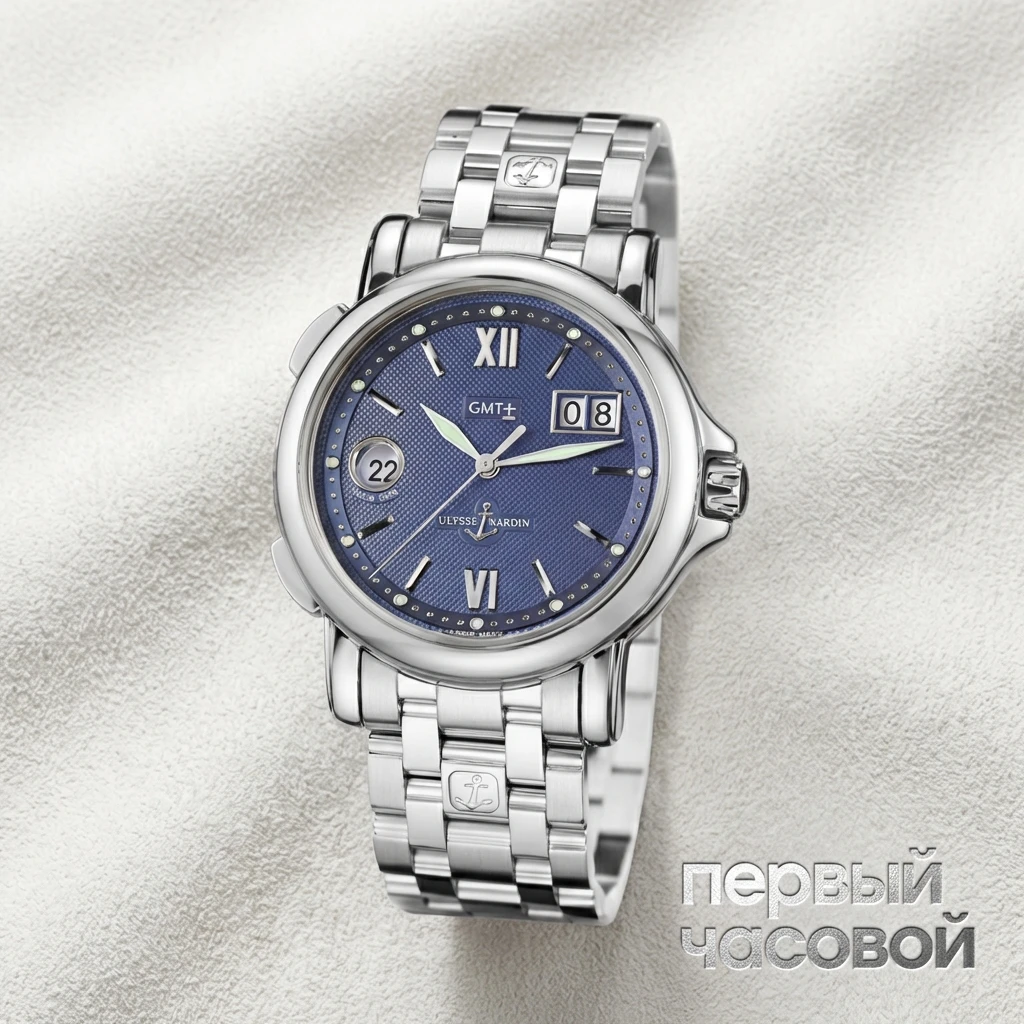 Купить элитные часы Ulysse N Gmt Big Date 223-88-7/383: в наличии в Москве!