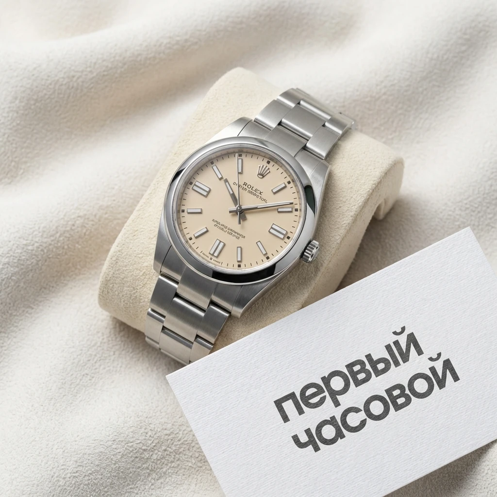 Купить элитные часы Rolex Oyster Perpetual 41 Mm Beige Dial 134300: в наличии в Москве!