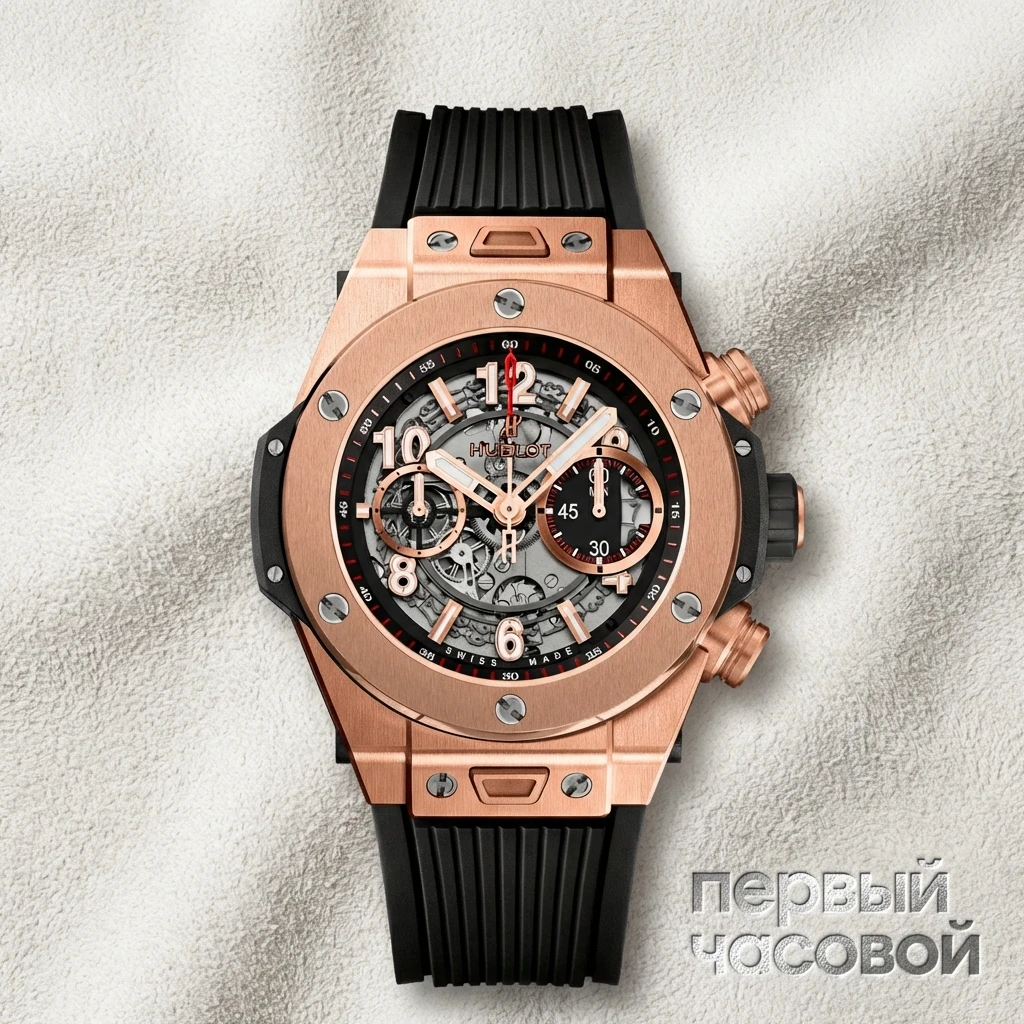 Купить элитные часы  Big Bang Unico King Gold 441.OX.1180.RX: в наличии в Москве!