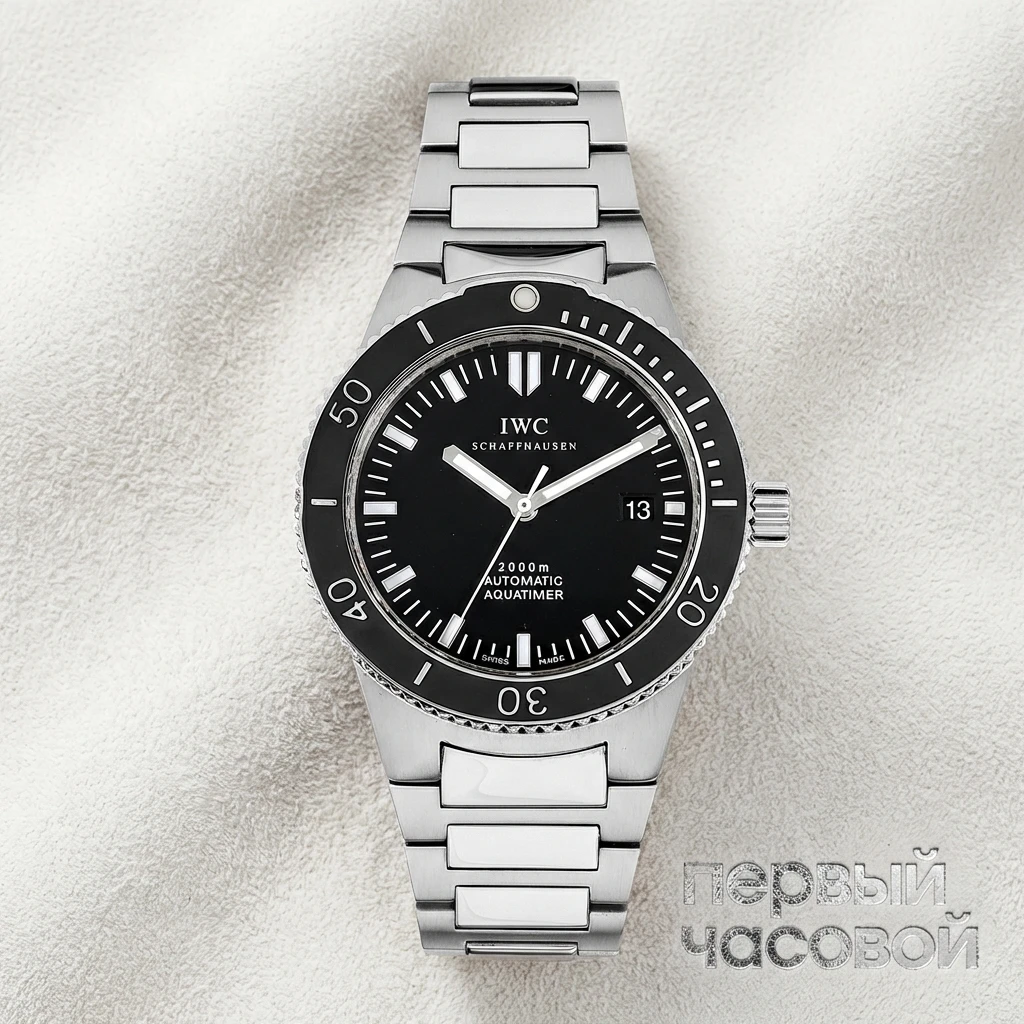 Купить элитные часы Iwc Aquatimer GST 2000 Steel Automatic IW353602: в наличии в Москве!