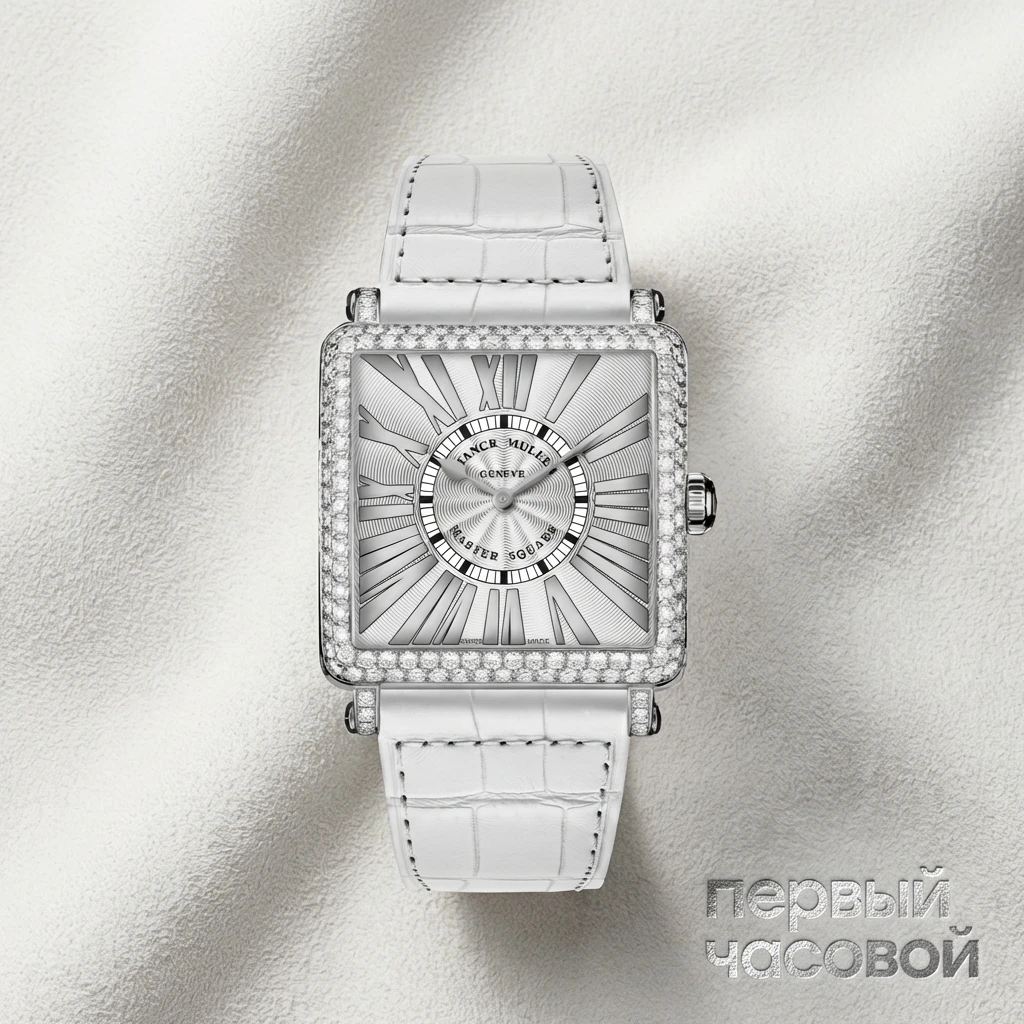 Купить элитные часы Franck Muller Ladies Collection Master Square 6002 M QZ REL R D: в наличии в Москве!