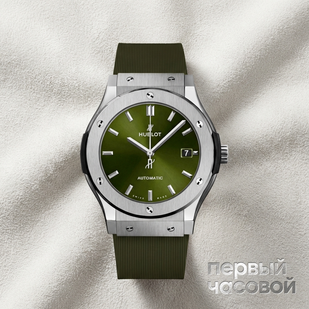 Hublot Classic Fusion Green Titanium 45 Mm