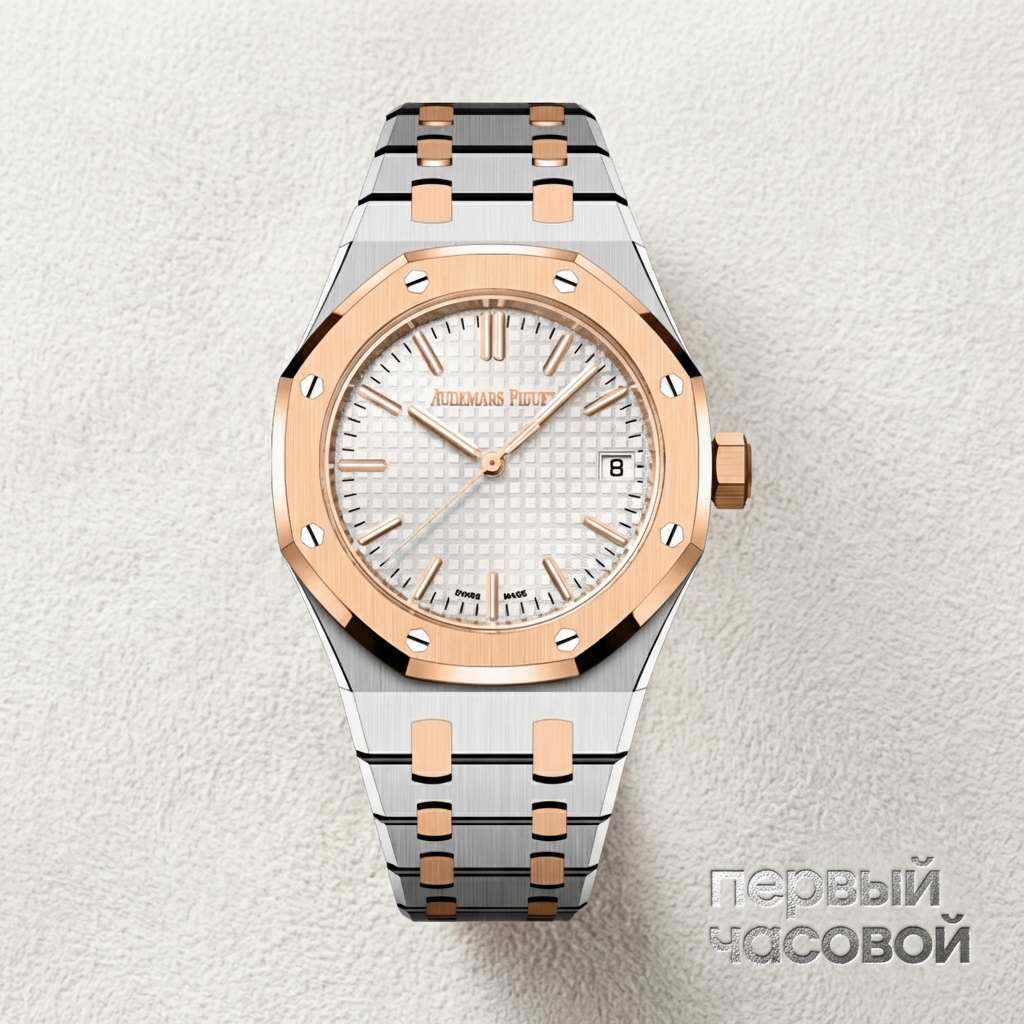 Audemars Piguet Royal Oak 37 Mm Steel Rose Gold