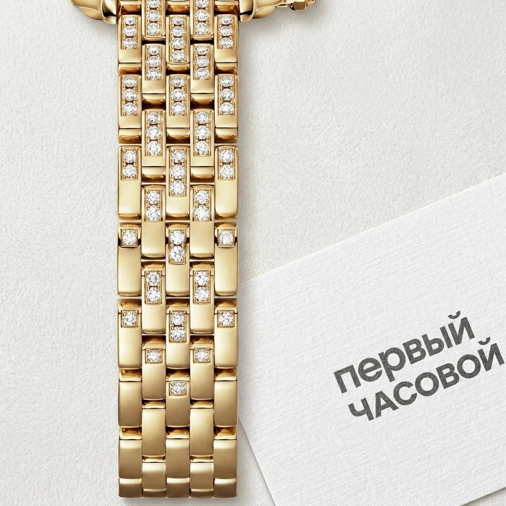 Купить элитные часы Cartier Panthère De Cartier Small Yellow Gold And Diamonds WJPN0059: в наличии в Москве!