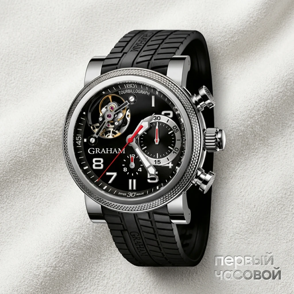 Купить элитные часы Graham Tourbillograph Trackmaster 2TWTS.B05A: в наличии в Москве!