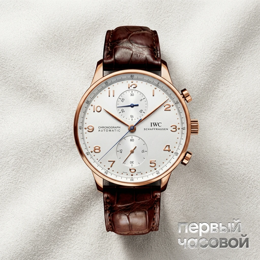 Купить элитные часы Iwc Portuguese Chrono-Automatic IW371402: в наличии в Москве!