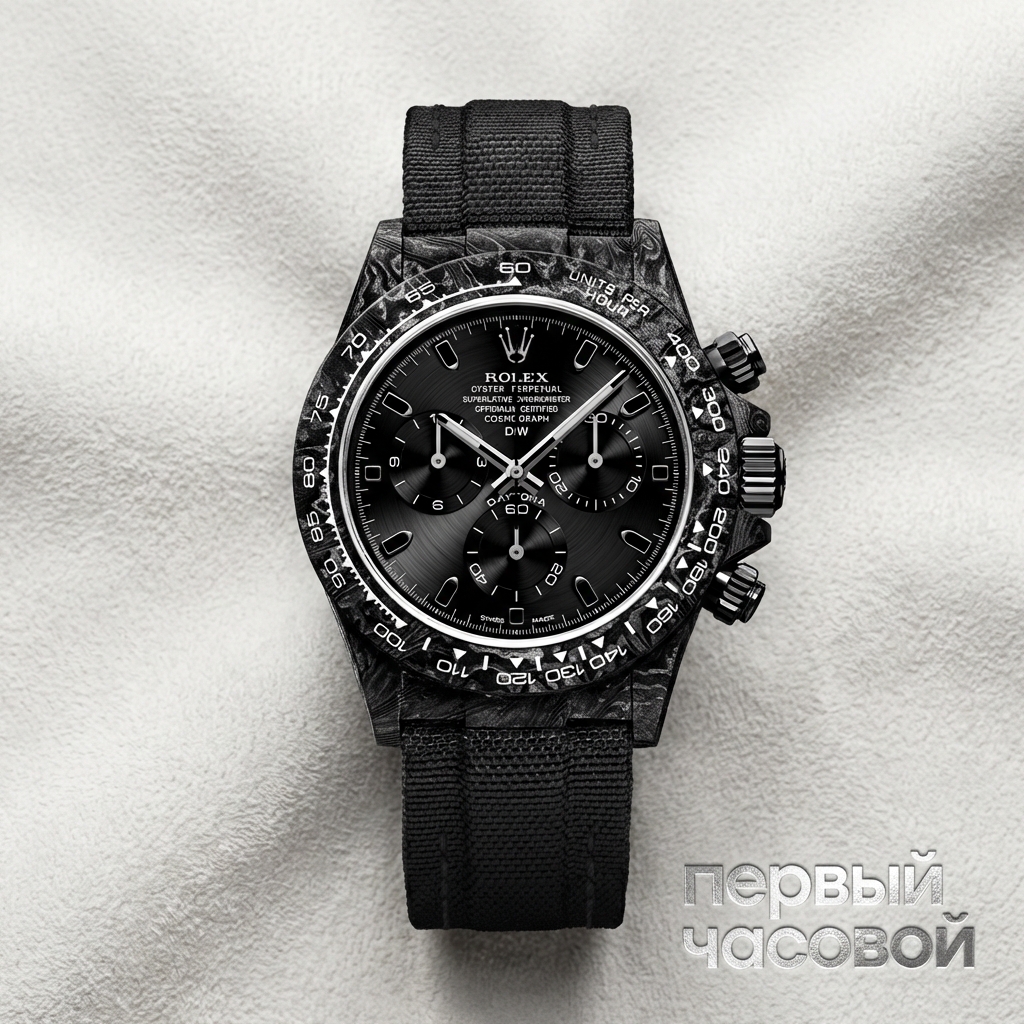 DiW Rolex Daytona 40 Mm All Black