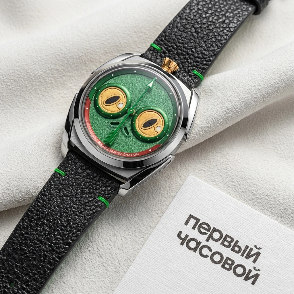 Купить элитные часы Константин Чайкин (Konstantin Chaykin) LOUIS ERARD X KONSTANTIN CHAYKIN Unfrogettable Green Unfrogettable Green : в наличии в Москве!