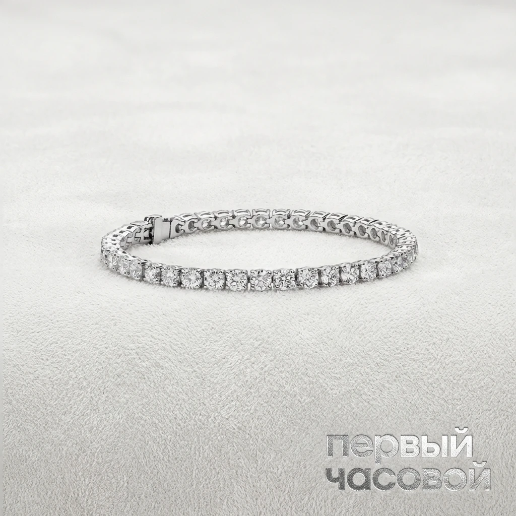 Купить украшение Studio jewelry Браслет с бриллиантами 16,10 ct. K/Vs1 : в наличии в Москве!