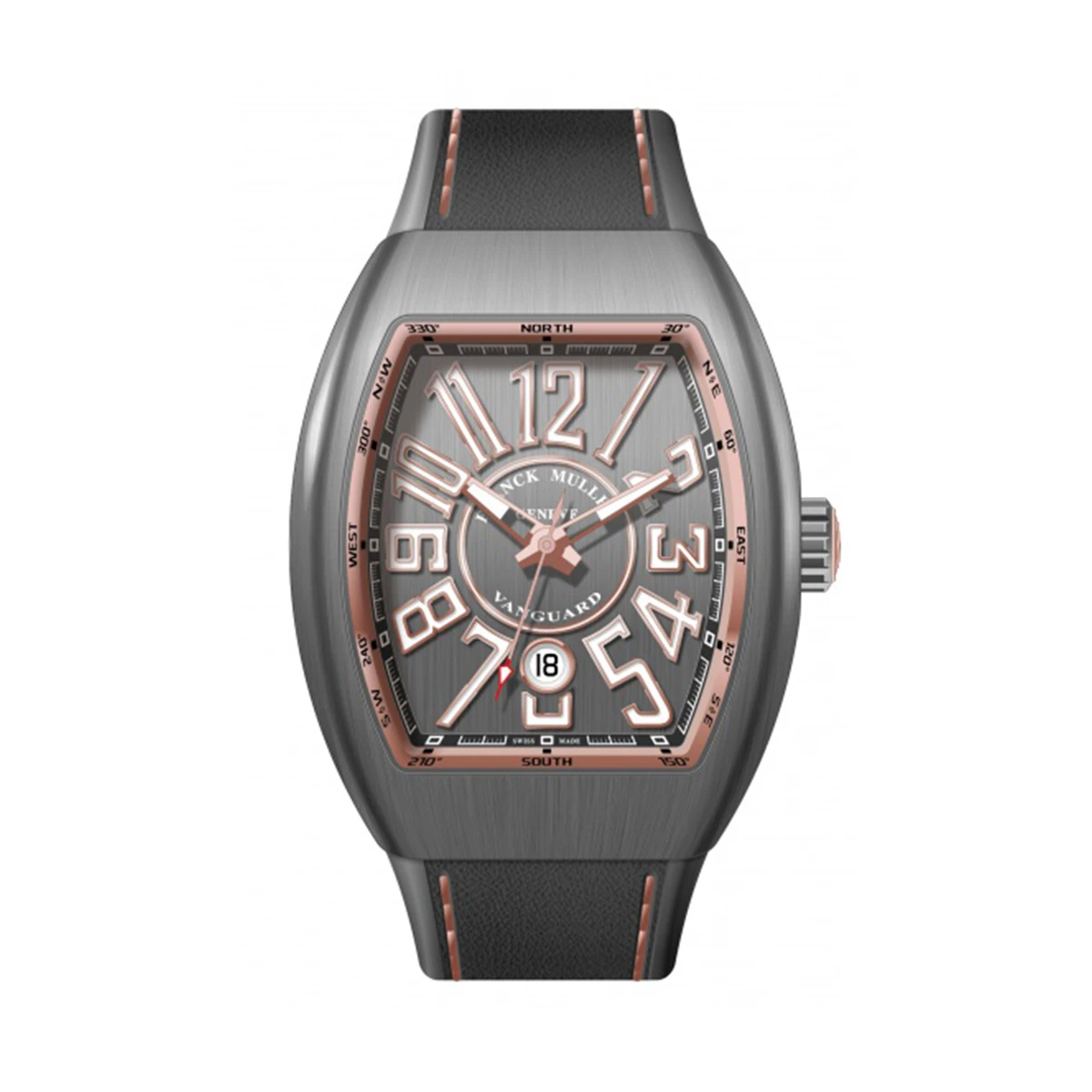 Купить элитные часы Franck Muller Mens Collection Vanguard Yachting Titanium V45 SC DT TT NR BR 5N: в наличии в Москве!