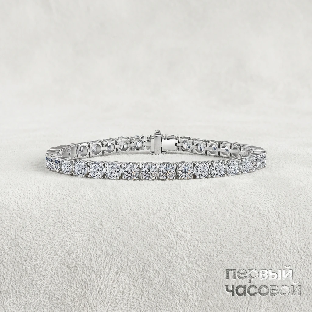 Купить украшение Studio jewelry Браслет с бриллиантами 11,40 ct. F/VS1 (3 Excellent) : в наличии в Москве!