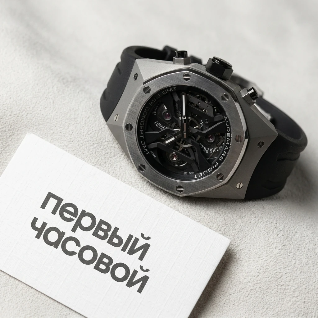 Купить элитные часы Audemars Piguet Royal Oak Concept Gmt Tourbillon 44 Mm 26560IO.OO.D002CA.01: в наличии в Москве!