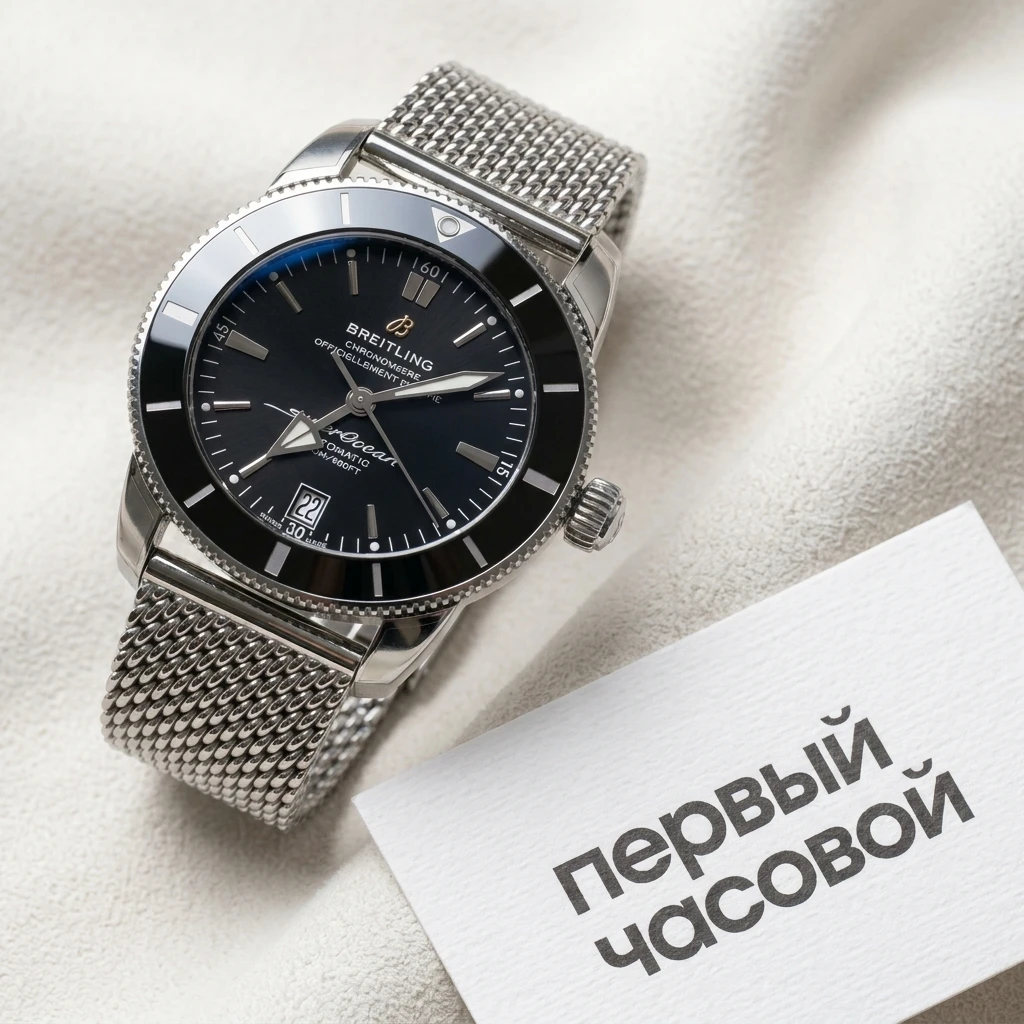 Купить элитные часы Breitling Breitling Superocean Heritage Ii 42 Black AB2010121B1A1: в наличии в Москве!