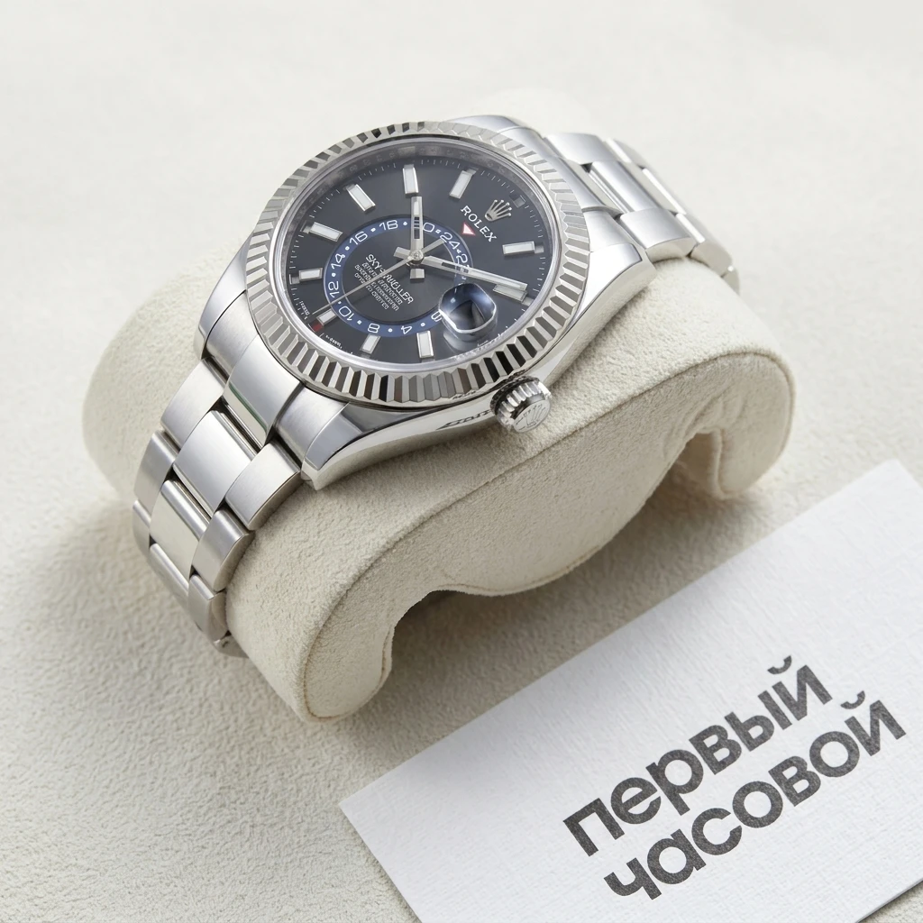 Rolex Sky-Dweller Steel Blue Dial 326934 — фото 3