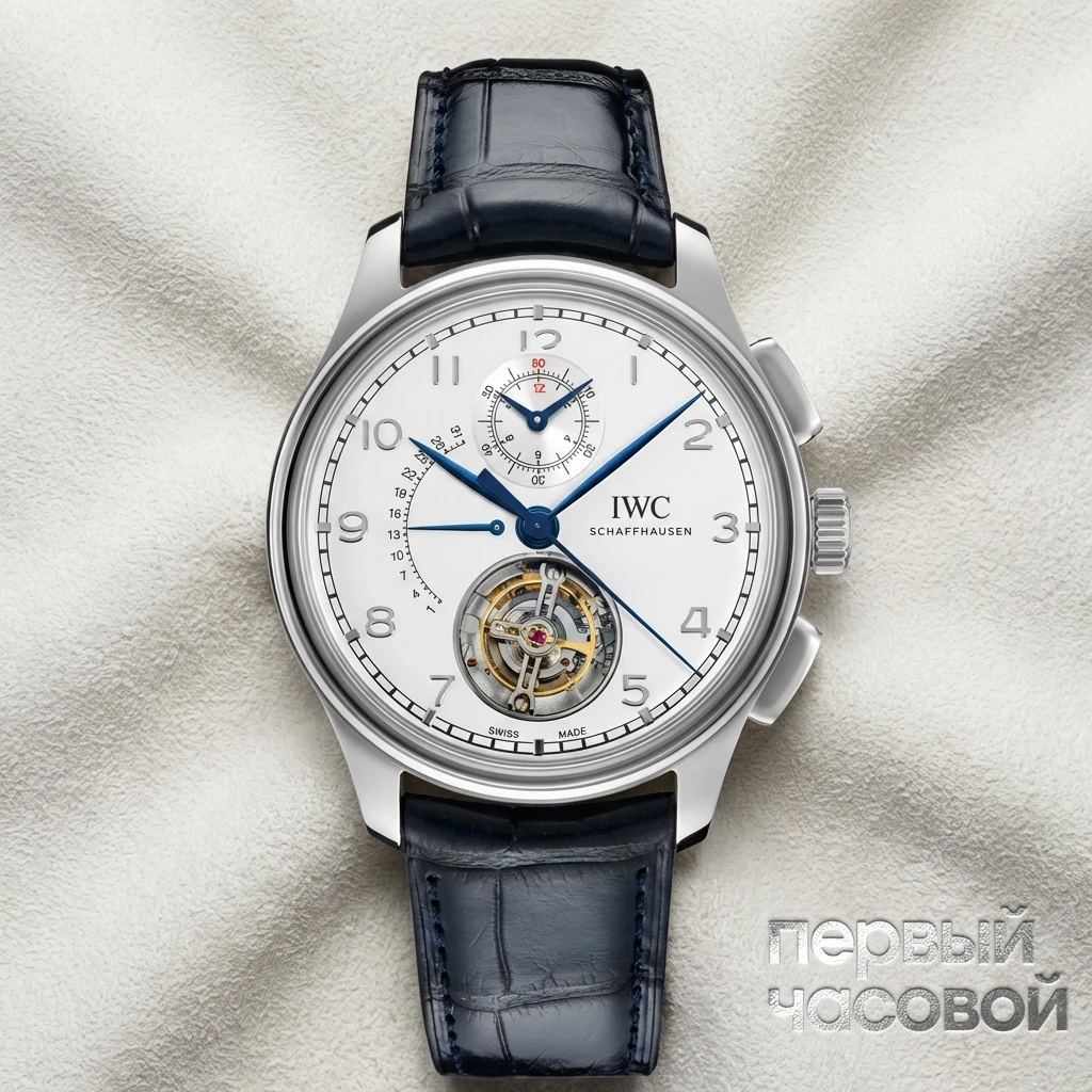 Купить элитные часы Iwc Portugieser Tourbillon Retrograde Chronograph IW394006: в наличии в Москве!
