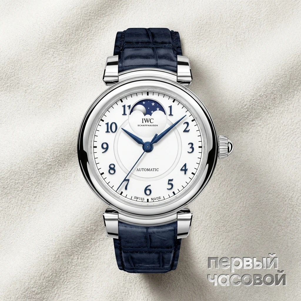 Купить элитные часы Iwc Da Vinci Automatic Moon Phase 36mm IW459306: в наличии в Москве!