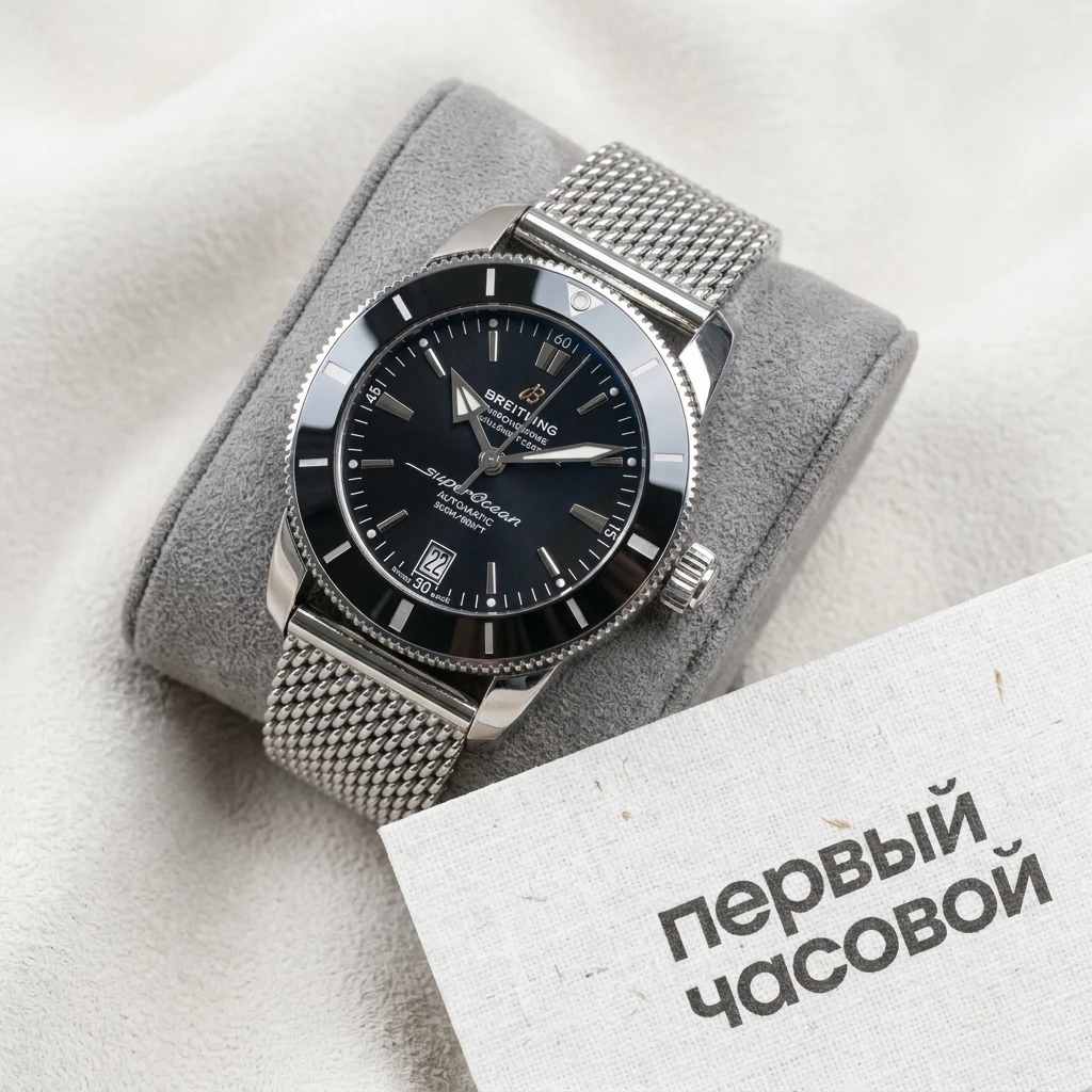 Купить элитные часы Breitling Breitling Superocean Heritage Ii 42 Black AB2010121B1A1: в наличии в Москве!