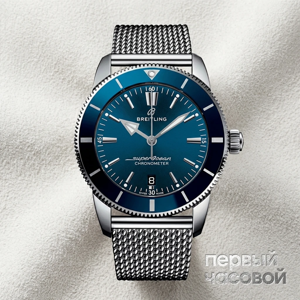 Купить элитные часы Breitling Superocean Heritage Ii B20 44 Blue AB2030161C1A1: в наличии в Москве!