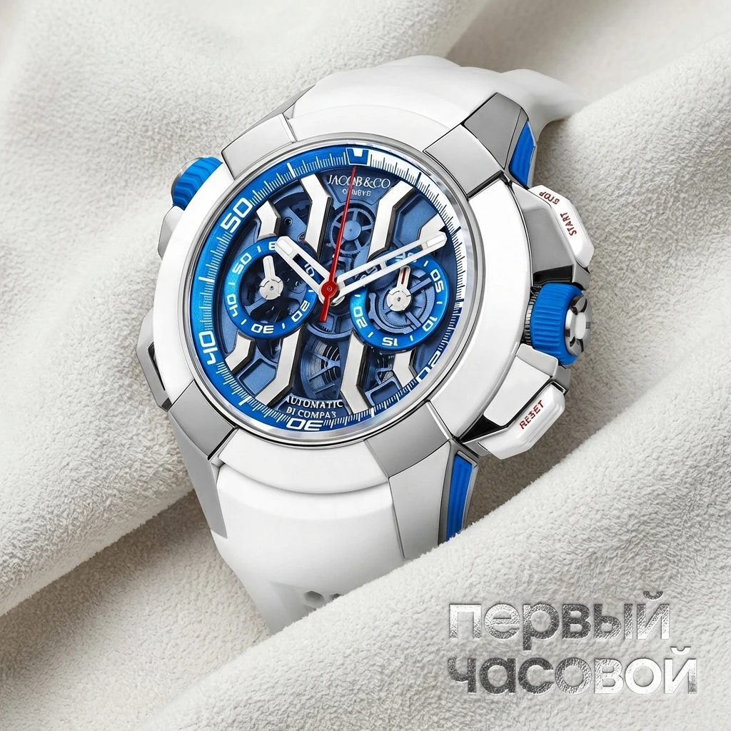 Купить элитные часы Jacob &amp; Co Epic X Chrono Summer Edition EC313.20.PE.LL.GHB4D: в наличии в Москве!