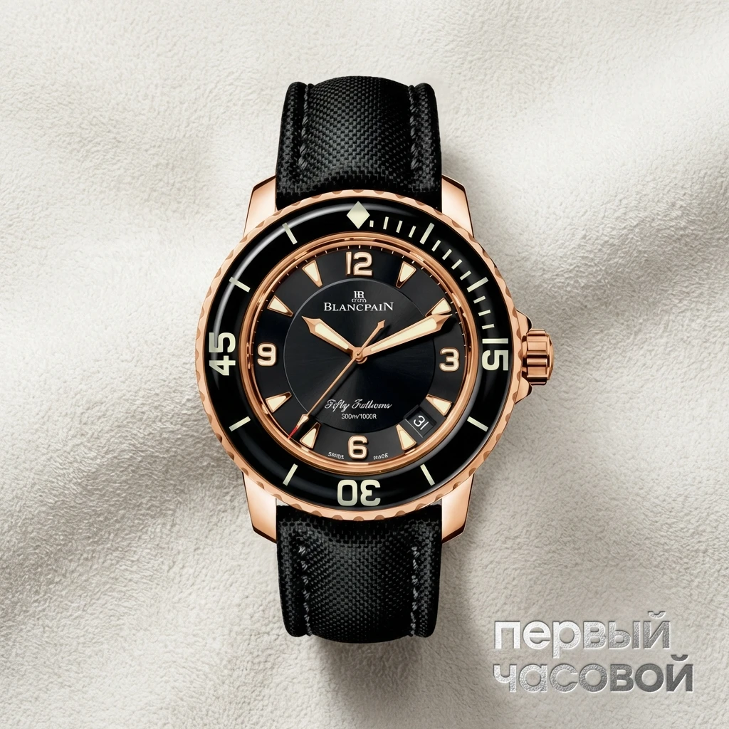 Купить элитные часы Blancpain Fifty Fathoms Automatique 5015 3630 52A: в наличии в Москве!