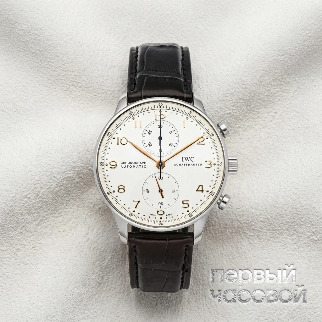 IWC Portuguese Chronograph Stainless Steel IW371401