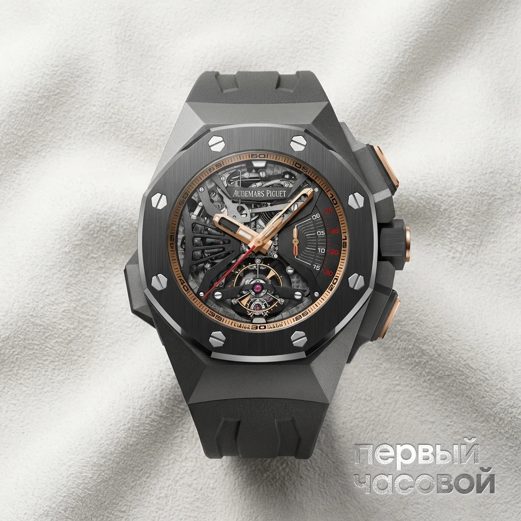 Купить элитные часы Audemars Piguet Royal Oak Concept Minute Repeater Supersonnerie 26577IO.OO.D002CA.01: в наличии в Москве!