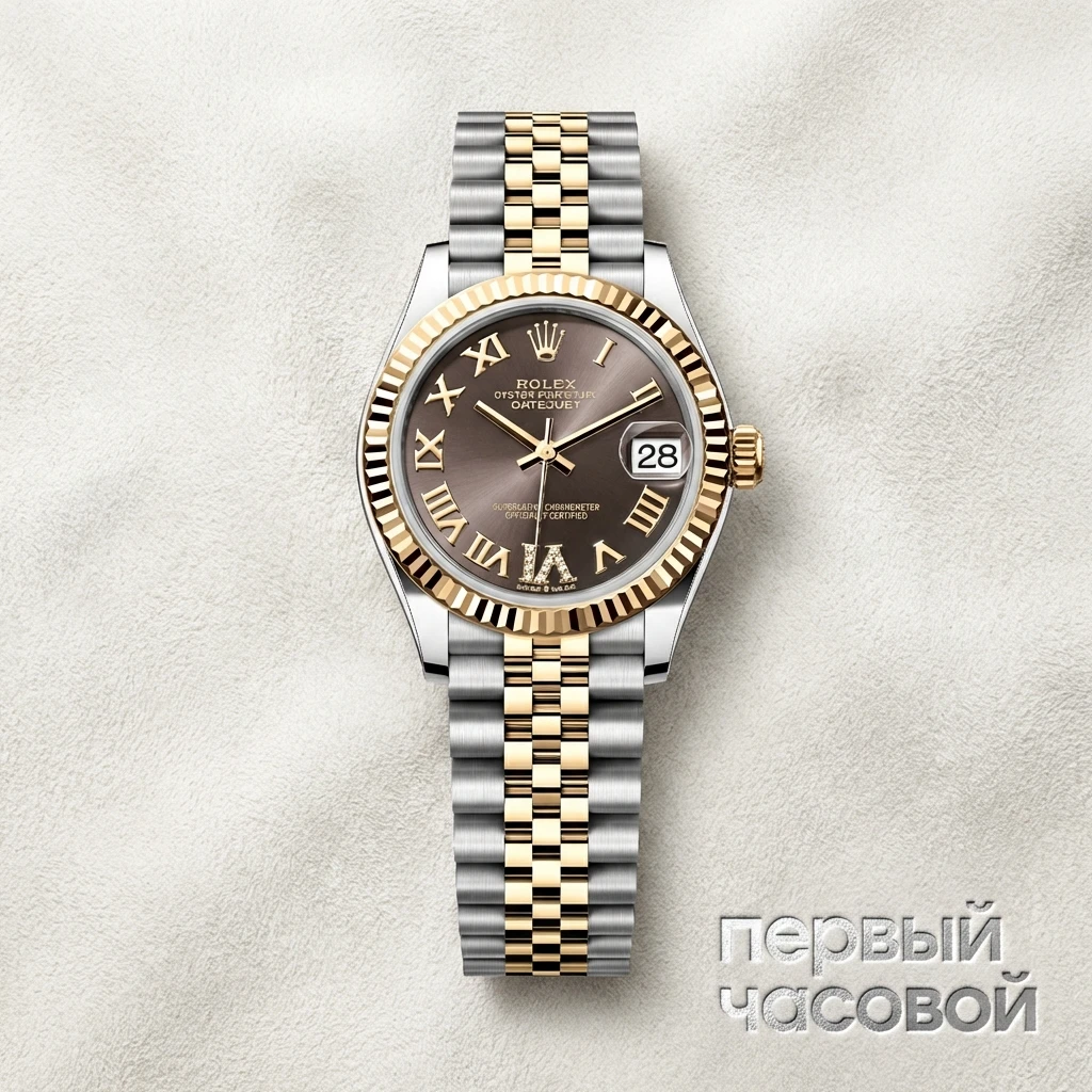 Rolex Steel And Yellow Gold Grey Dial 278273